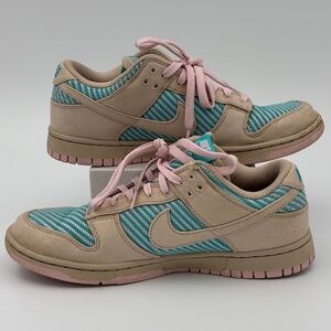 Nike Dunk Low "Heat Wave" Sanddrift/Dusty Cactus Colorway Size 10